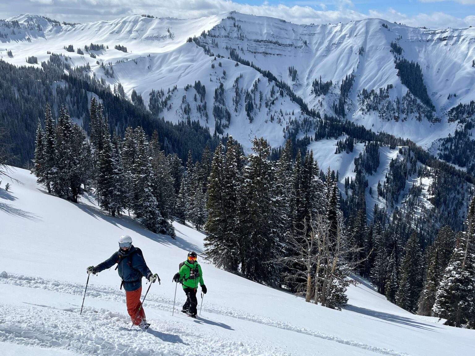 Heli-skiing with Soul Powder Guide